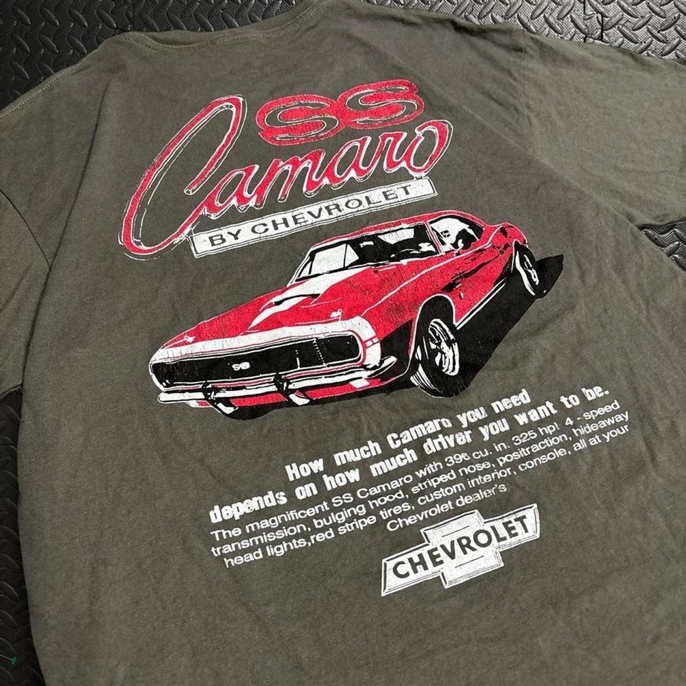 Vintage style GM genuine Camaro SS tee